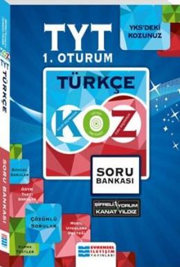 Evrensel YKS TYT Türkçe Koz Serisi Soru Bankası 1. Oturum