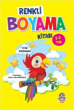 Renkli Boyama Kitabı 2 3 Yaş