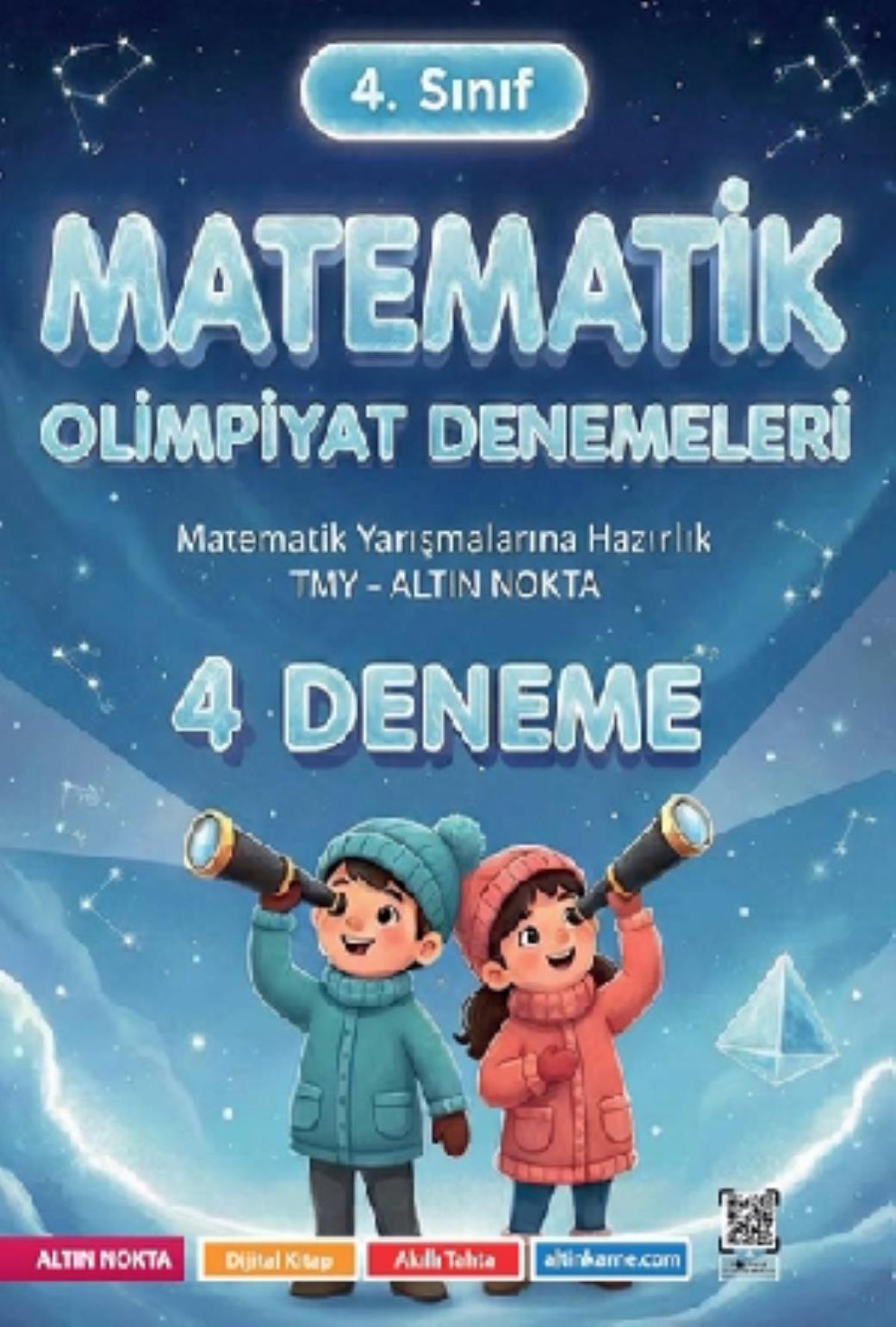 Altın Nokta 4 Sınıf Matematik Olimpiyat Denemeleri 4 Deneme