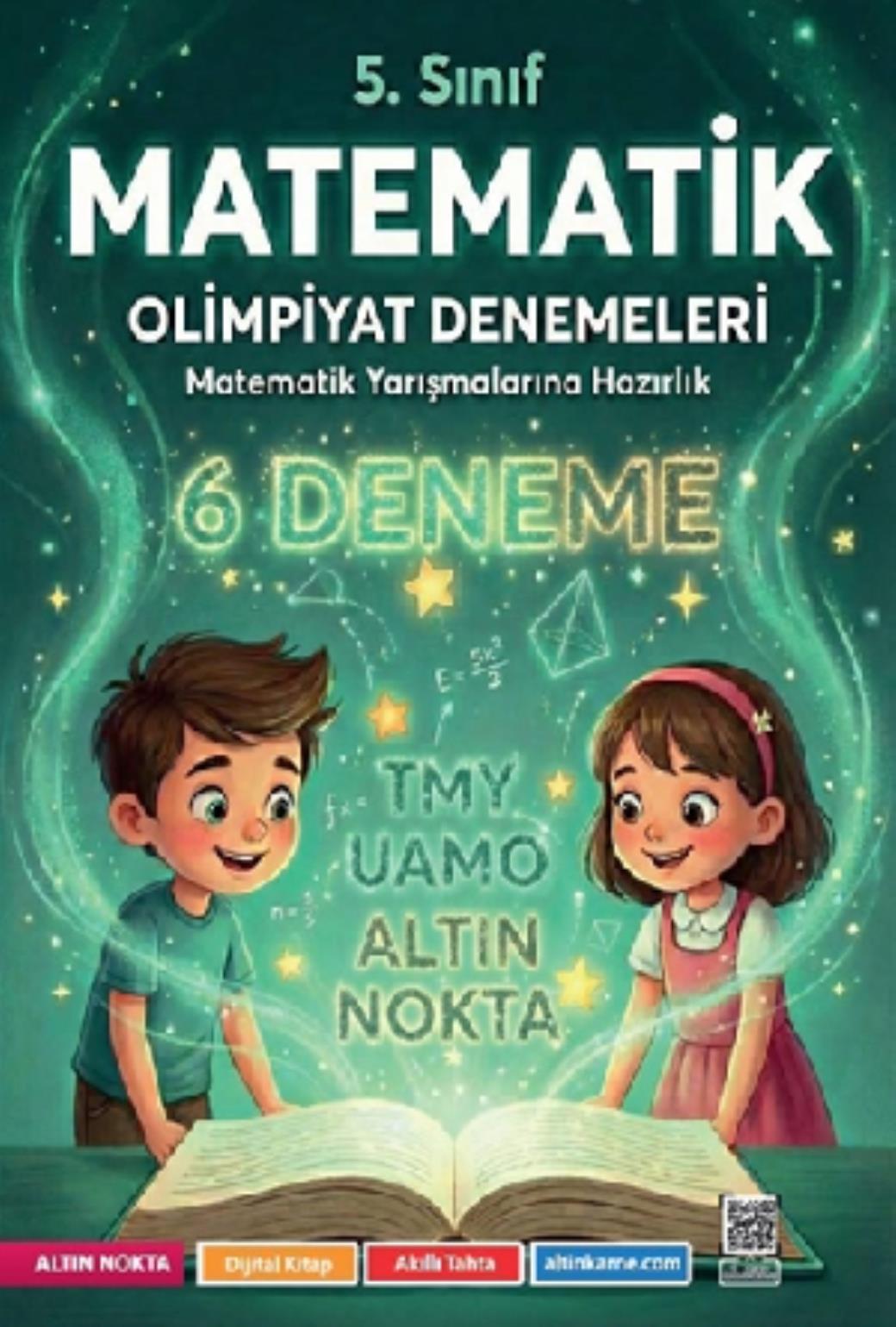 Altın Nokta 5 Sınıf Matematik Olimpiyat Denemeleri 6 Deneme