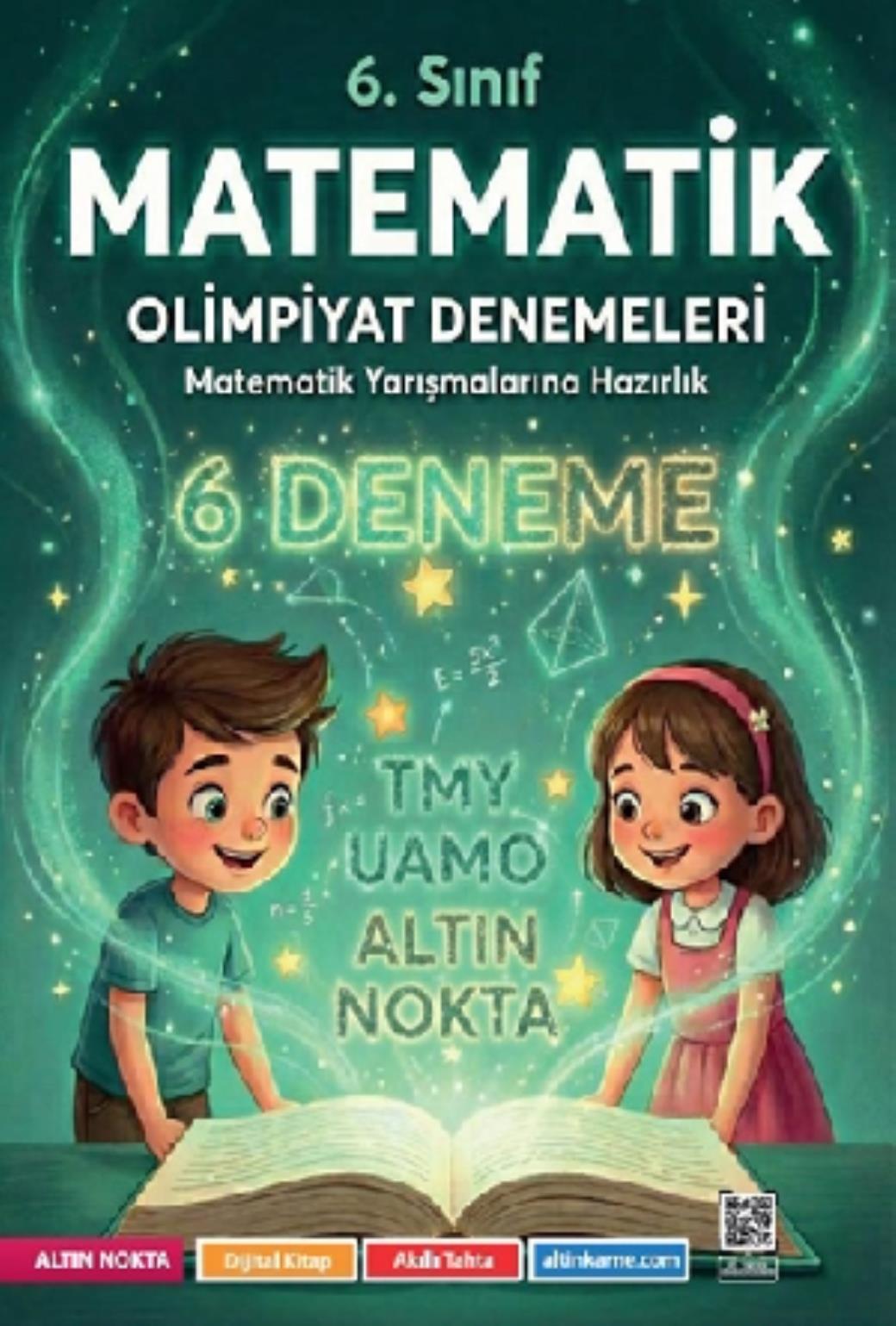 Altın Nokta 6 Sınıf Matematik Olimpiyat Denemeleri 6 Deneme