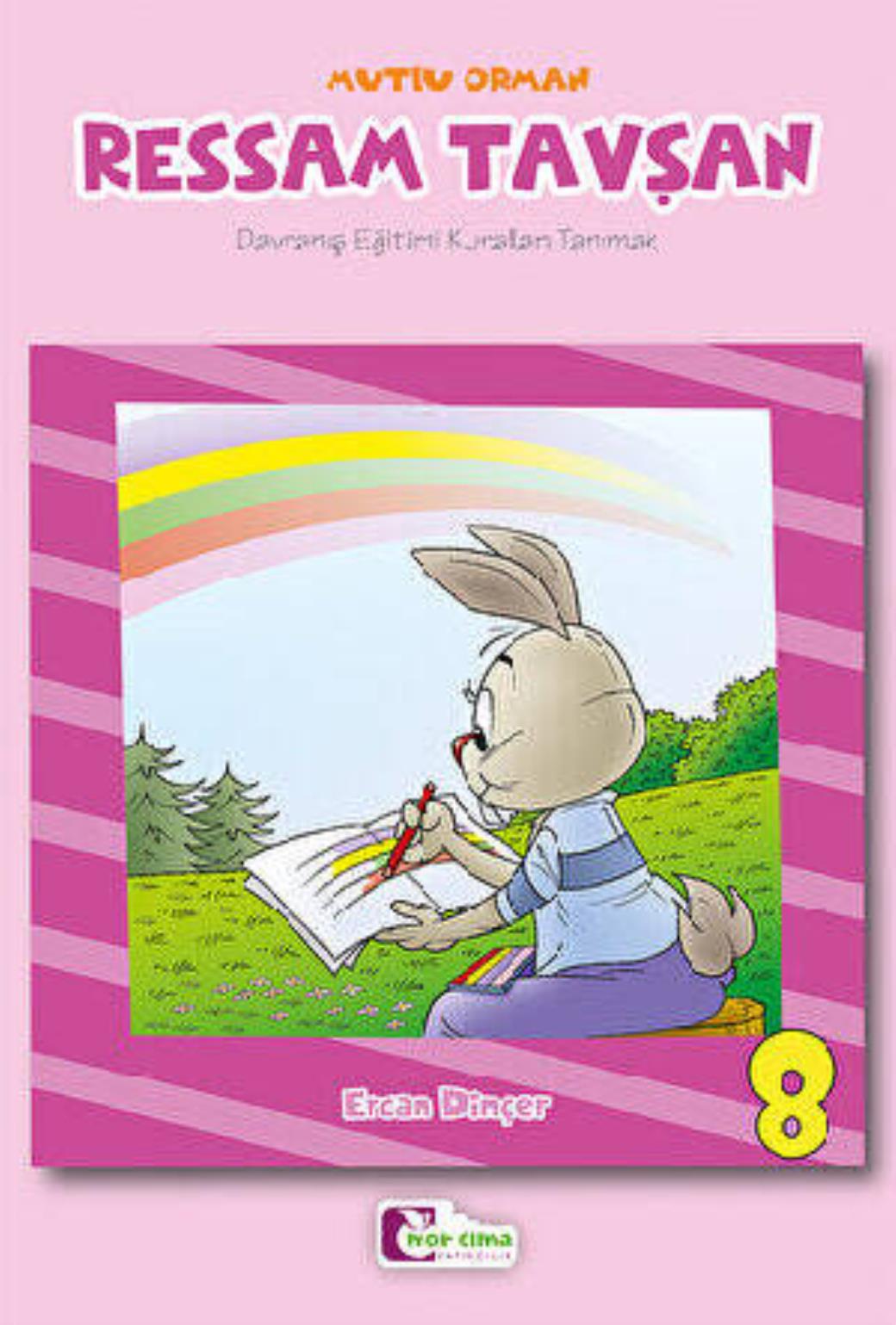 Mutlu Orman Ressam Tavşan 8