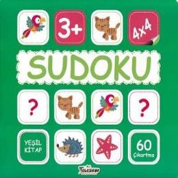 Sudoku 4X4-Yeşil Kitap