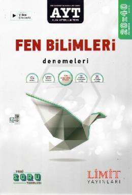 Limit AYT 20 li Fen Bilimleri Denemeleri