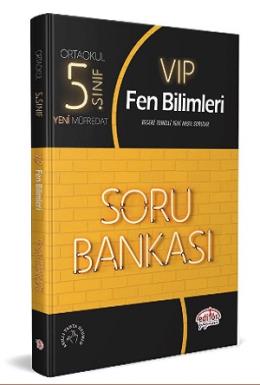 Editör 5.Sınıf VIP Fen Bilimleri Soru Bankası