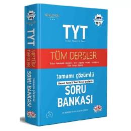 Editör TYT Tüm Dersler Tamamı Çözümlü Soru Bankası