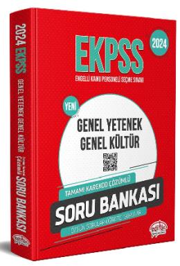 Editör 2024 EKPSS Tek Kitap Soru Bankası (Karekod Çözümlü)