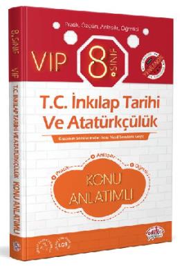 8. Sınıf VIP T.C. İnkılap Tarihi ve Atatürkçülük Konu Anlatımı