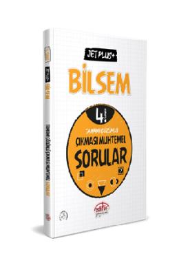 Editör Yayınları 4 Sınıf Bilsem Jet Plus Tamamı Çözümlü Çıkması Muhtemel Sorular