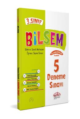 Editör Yayınevi 3. Sınıf Bi·lsem Tamami Çözümlü 5 Fasi·kül Deneme Sınavı