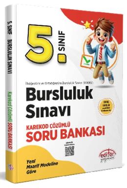 Editör 5. Sınıf Bursluluk Sınavı Soru Bankası