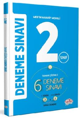 2. Sınıf Tamamı Çözümlü 3 + 3 Deneme Sınavı