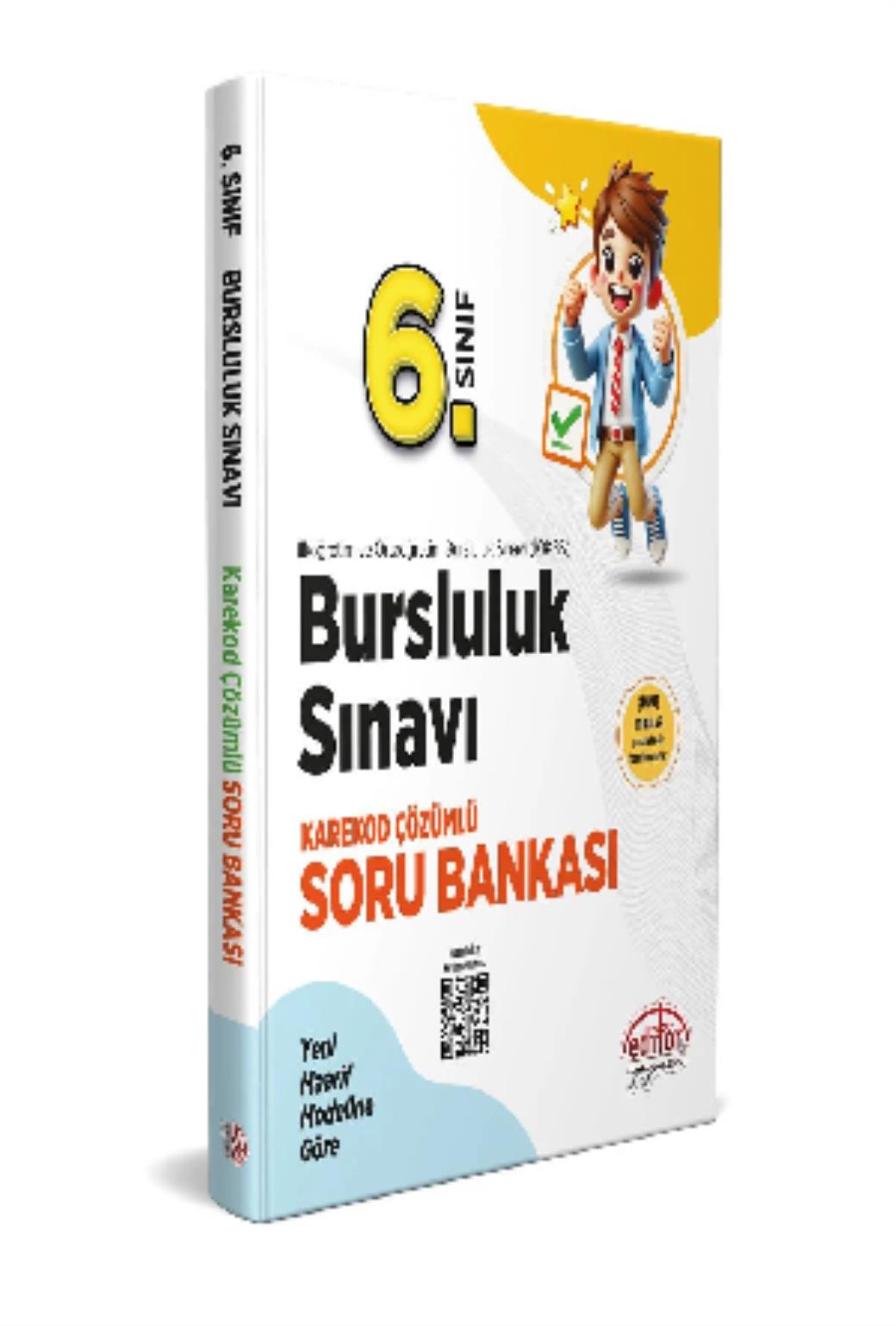 Editör 6. Sınıf Bursluluk Sınavı Soru Bankası