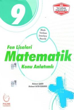 Palme 9. Sınıf Fen Liseleri Matematik Konu Kitabı