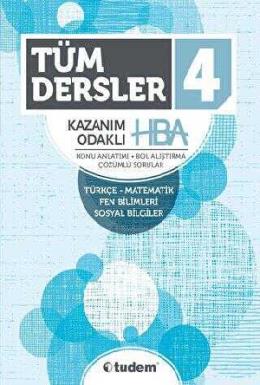 4. Sınıf Tüm Dersler Kazanım Odaklı