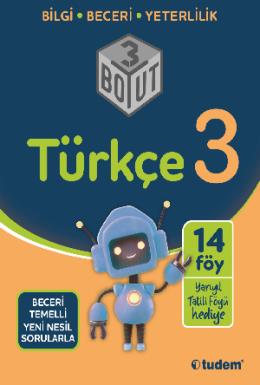 Tudem 3 Sınıf Türkçe 3 Boyut