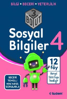 Tudem 4 Sınıf Sosyal Bilgiler 3 Boyut