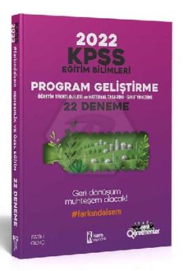 İsem KPSS 2022 Eğitim Program Geliştirme 22 Deneme (İADESİZ)