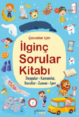 Çocuklar İçin İlginç Sorular Kitabı (Mavi)