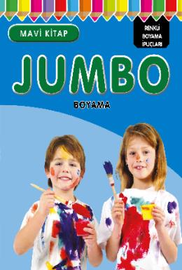 Jumbo Boyama Mavi Kitap