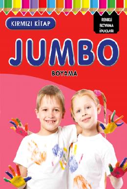 Jumbo Boyama Kırmızı Kitap