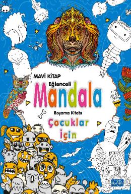 Çocuklar için Mandala Mavi
