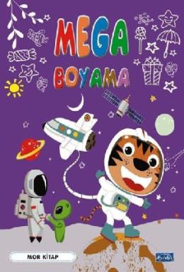 Mega Boyama Mor Kitap