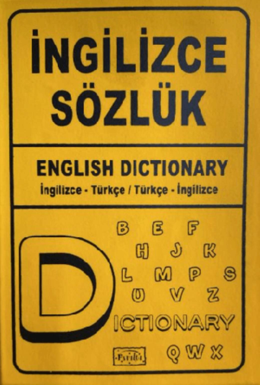 İngilizce Sözlük (Plastik Kapak)