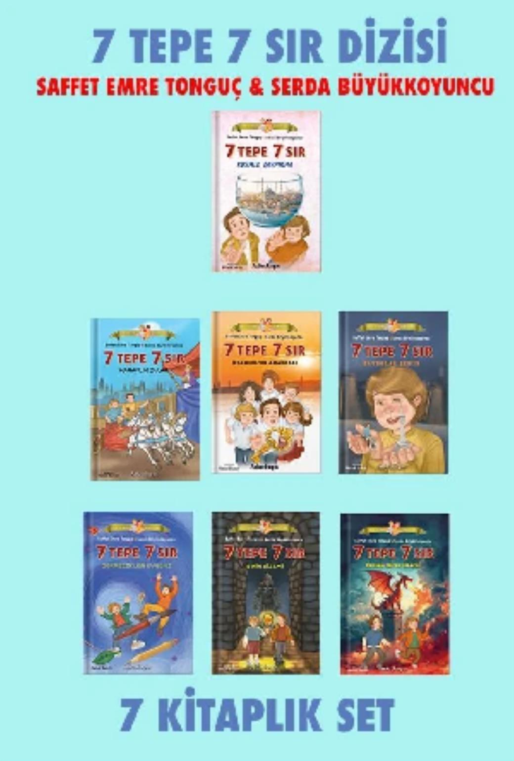 7 Tepe 7 Sır Dizisi (7 Kitap Set)