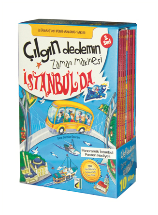 Çılgın Dedemin Zaman Makinesi İstanbul da (10 Kitap)