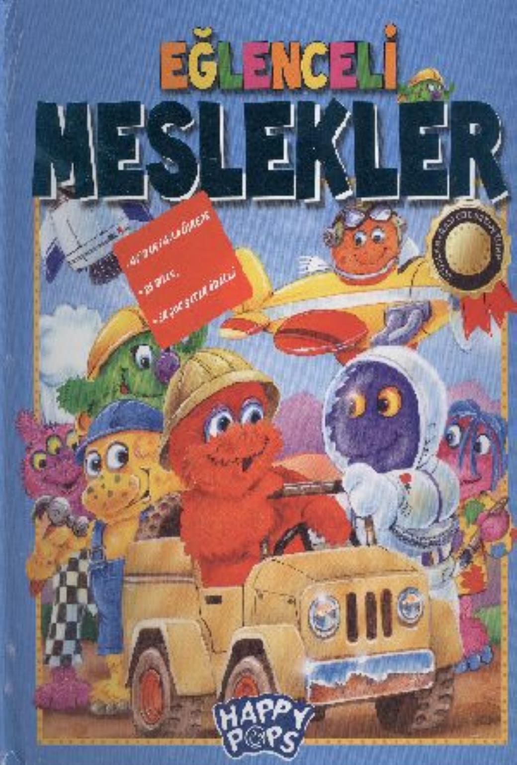 Happy Pops Eğlenceli Meslekler (Ciltli)