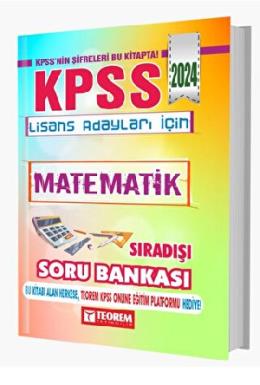 Teorem KPSS Lisans Matematik Sıradışı Soru Bankası