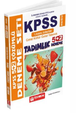 Teorem Kpss 5+2 Deneme Sınavı Genel Kültür Genel Yetenek Tamamı Çözümlü