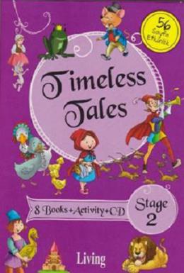Stage 2-Timeless Tales 8 Books+Activity+CD