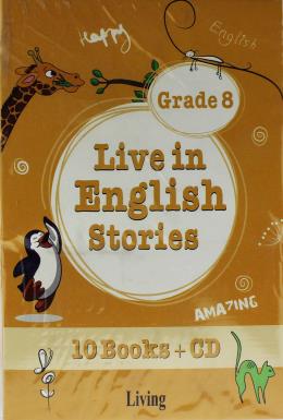 Live in English Stories Grade 8  (10 Kitap)