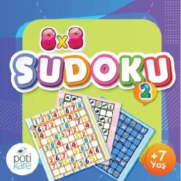 8x8 Çıkartmalı Sudoku Etkinlik Kitabı