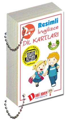 Dahi Adam 2. Sınıf Resimli İngilizce Dil Kartları