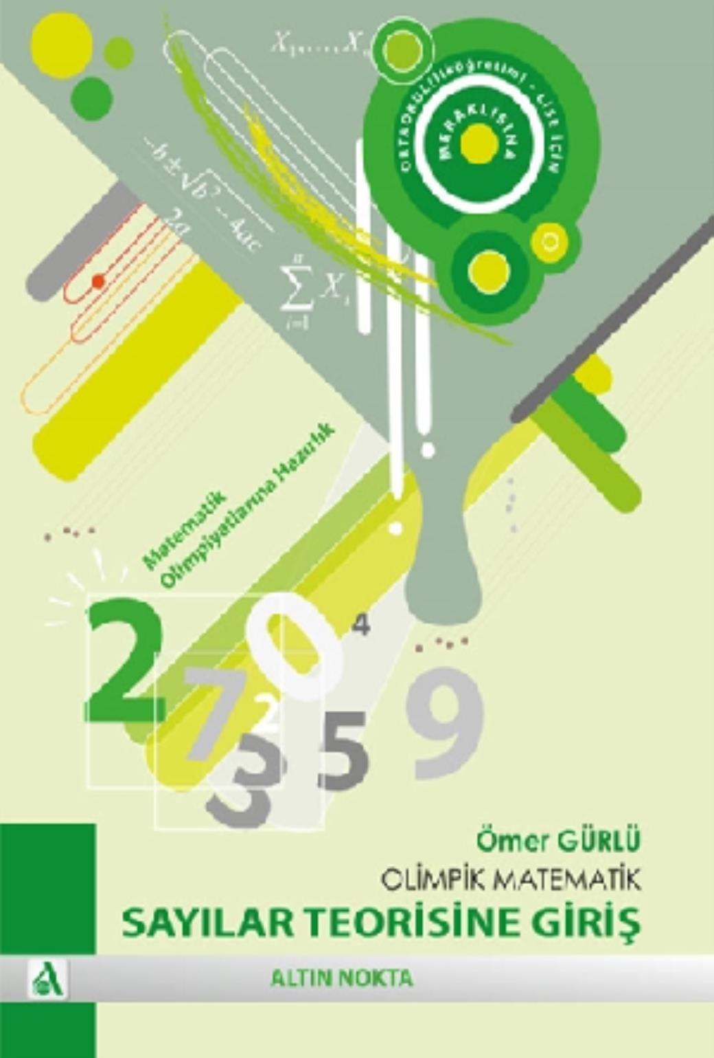 Altın Nokta Olimpik Matematik Sayılar Teorisine Giriş