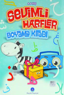 Sevimli Harfler Boyama Kitabı