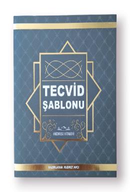 Medrese Tecvid Şablonu Kartelası