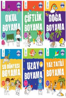 Çocuk Gelişimi Türkçe İngilizce Boyama Seti