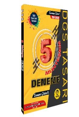 Tasarı Dgs 5 Muhteşem Deneme Tamamı Çözümlü