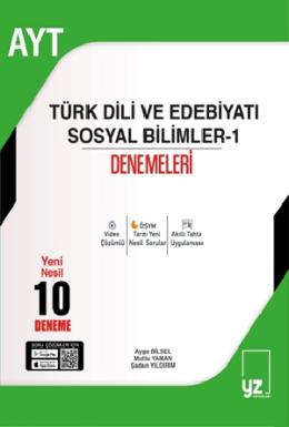 YZ AYT Türk Dili ve Edebiyatı - Sosyal Bilimleri -1 10 Deneme