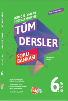 Kida 6. Sınıf Tüm Dersler Soru Bankası