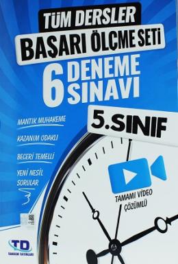 Tandem Tüm Dersler Başarı Ölçme Seti 5. Sınıf 6 Deneme Sınavı (İadesiz)