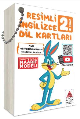 2. Sınıf Resimli İngilizce Dil Kartları