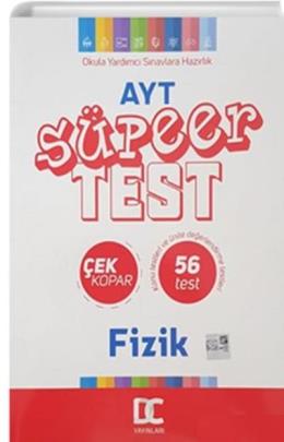 Doğru Cevap AYT Fizik Çek Kopar Süper Test