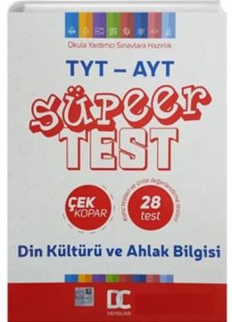 Doğru Cevap TYT-AYT Din Kültürü ve Ahlak Bilgisi Çek Kopar Süper Test