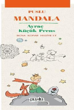 Puslu Mandala Ayraç Küçük Prens