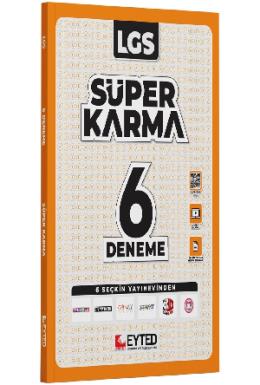 Eyted Yayınları LGS Süper Karma 6 Deneme (2026)